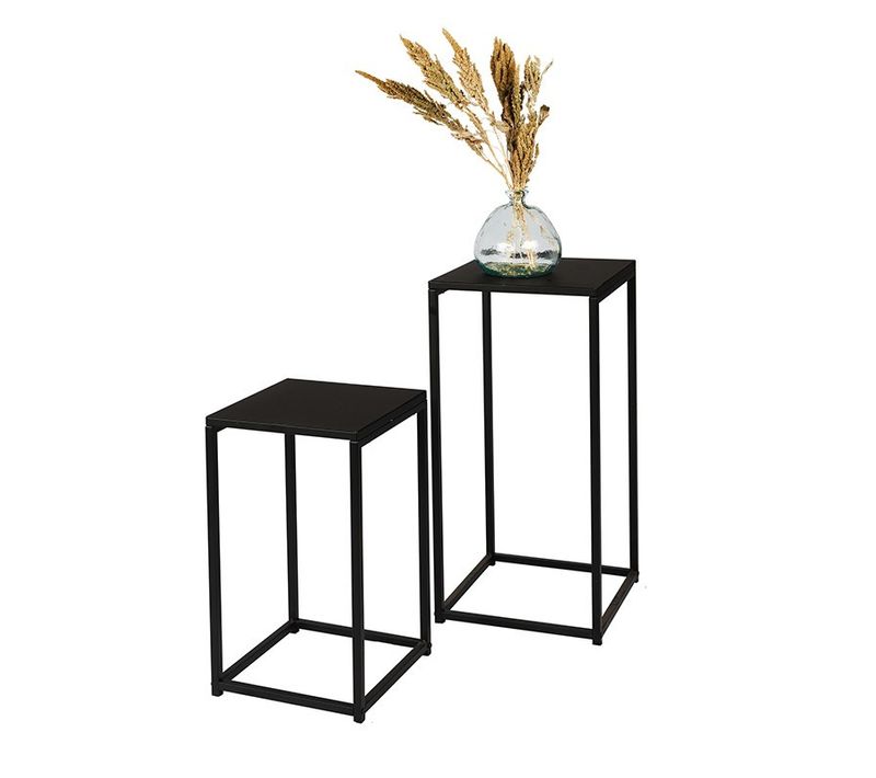 Sellettes Set De 2 Charleston Acier