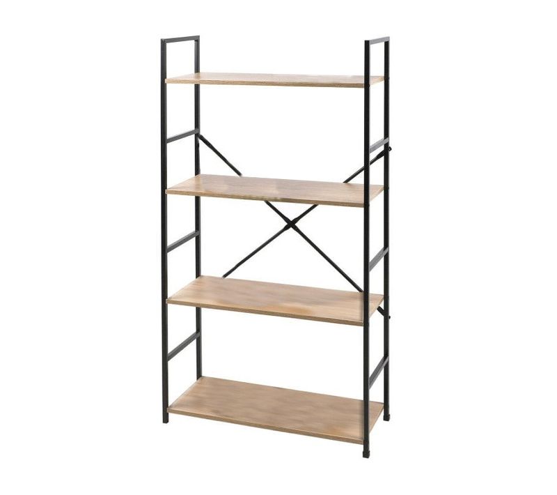 Etagère Large 4 Niveaux Design Échelle Métal Colorado