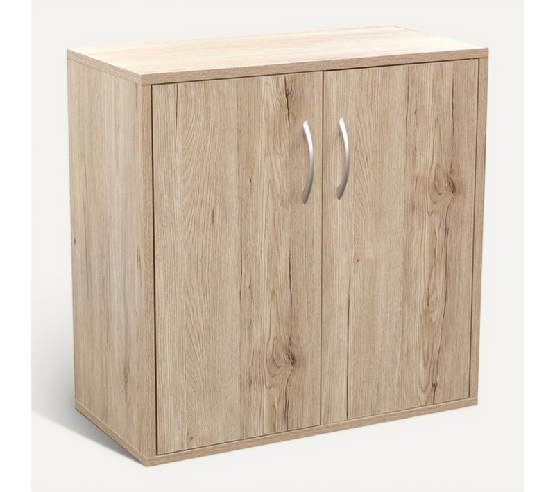 Armoire De Bureau 3 Etagères Avec 2 Portes 60 x 30 x 60 cm