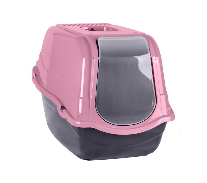 Lot De 2 Kats Bac Litiere Chat Bac à Litiere Maison Toilette Chien Chat Animaux Toilettes Pour