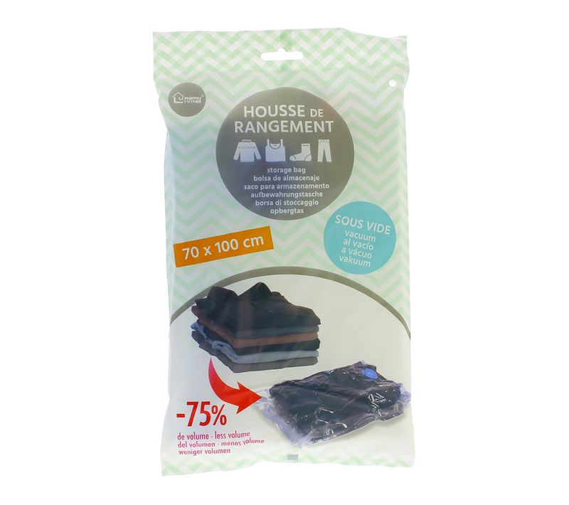 Housse De Rangement Sous Vide 70x100cm 28753 Pour Accessoires