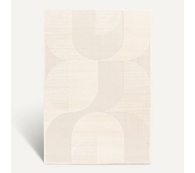 Tapis 200x290 cm CORALIE Ecru