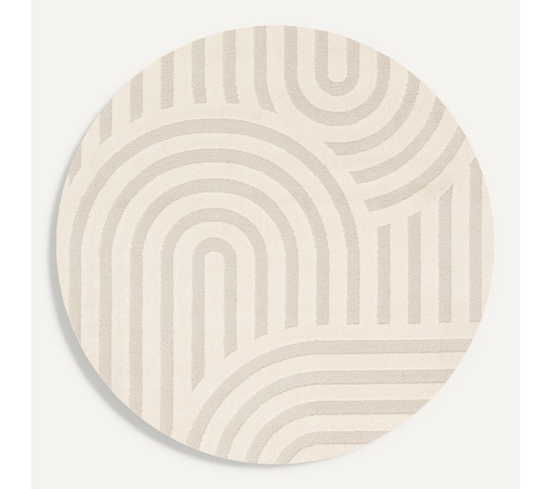 Tapis Ø 160 cm ARCO Beige