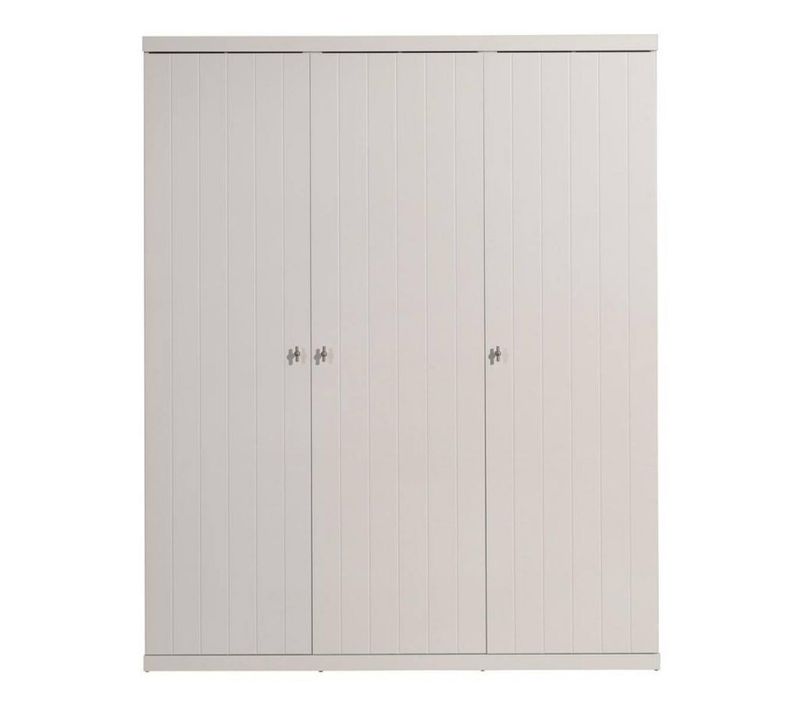 Armoire 3 Portes "robin" 204cm Blanc
