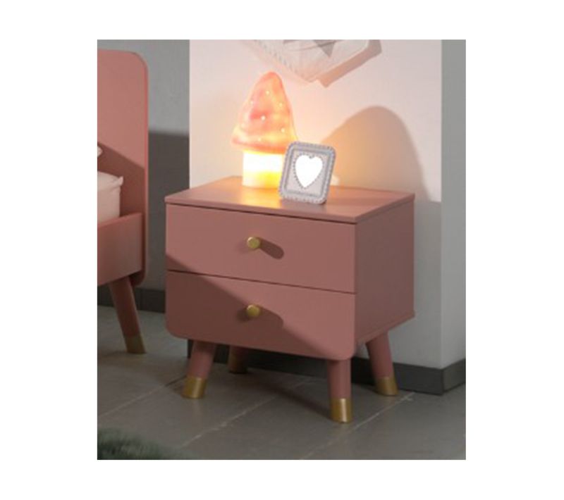 Chevet 2 Tiroirs Billy - Terra Rose