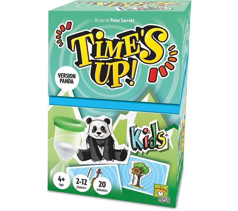 Jeu De Société Time's Up Kids Panda Jeu De Société