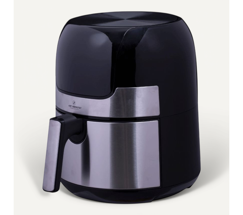 Friteuse à Air Chaud Avec écran Tactile Et Plaque De Grill Inox 1400w 3,5l Jl-23