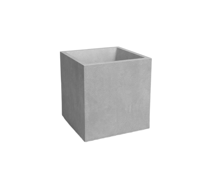 Pot De Fleur - Sydney - 40 Cm - 31 L - Gris Clair