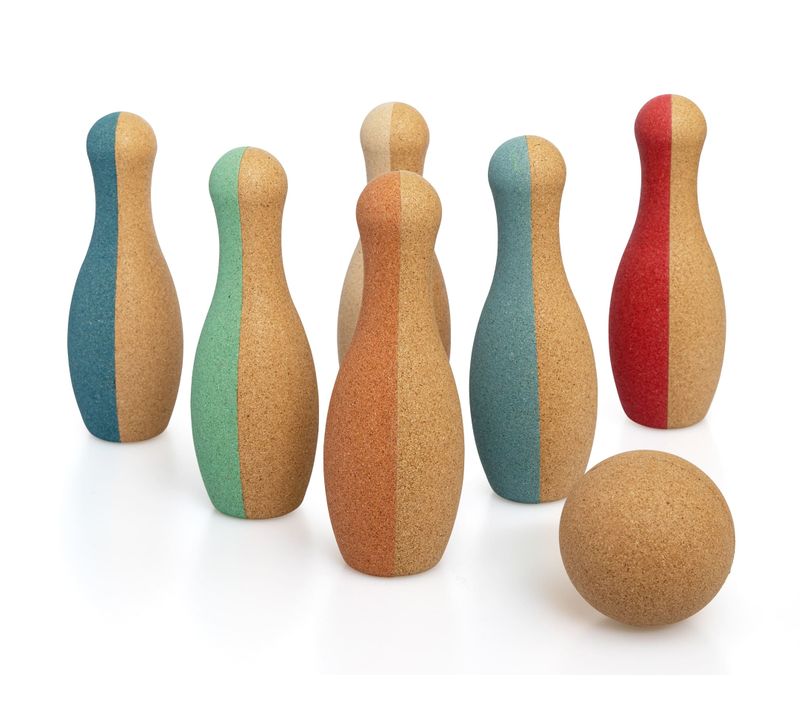 Set De Bowling Enfant - 6 Quilles Et 1 Balles