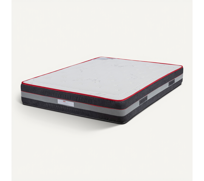Matelas Ressorts Ensachés 80x190cm LUXURY GEL Épaisseur 27cm