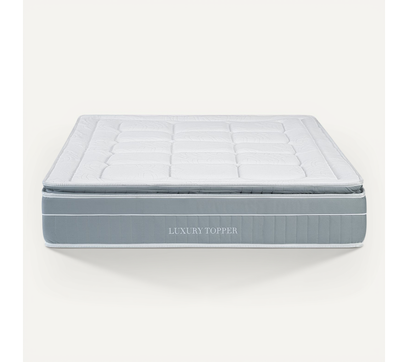 Matelas Ressorts Ensachés, 140x190cm, Luxury Avec Surmatelas Intégré, épaisseur 30cm