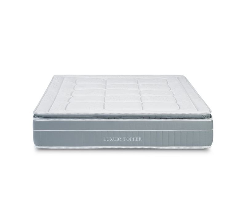 Matelas Ressorts Ensachés, 160x200cm, Luxury Avec Surmatelas Intégré, Épaisseur 30cm