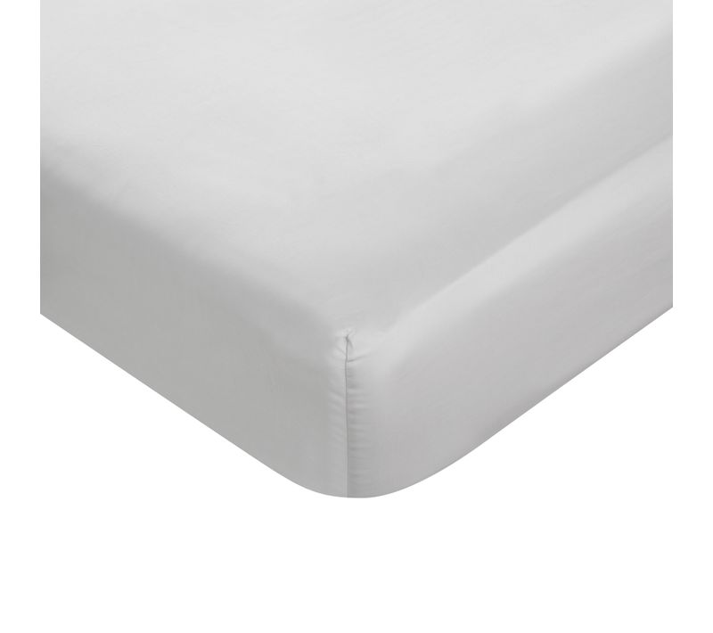 Drap housse gris 160x200 cm NUIT FAUBOURG IENA