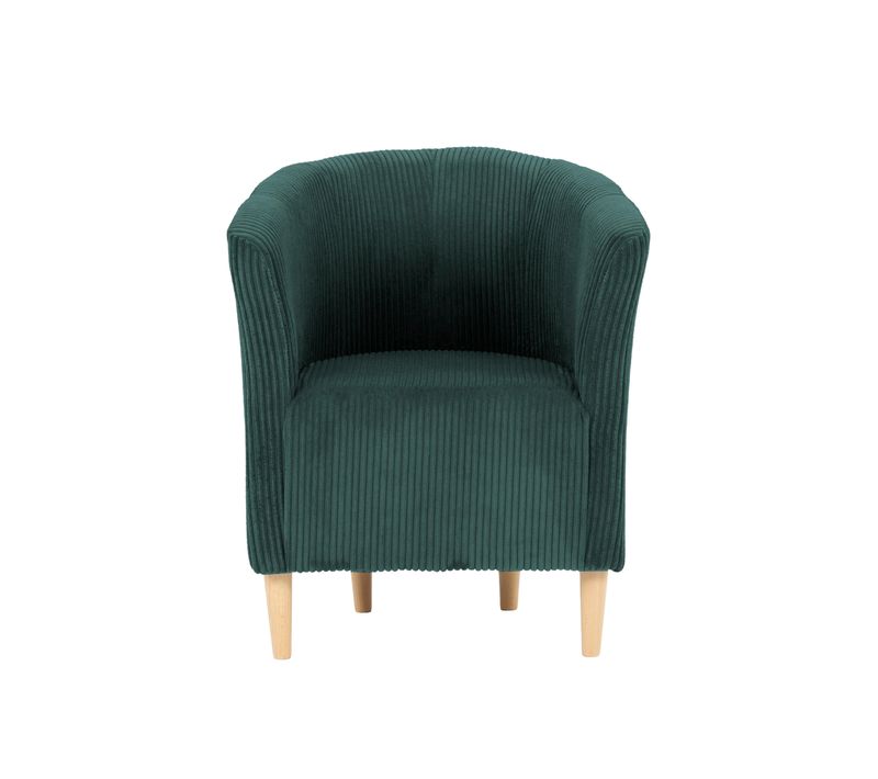Fauteuil cabriolet MAUD II tissu lincoln vert