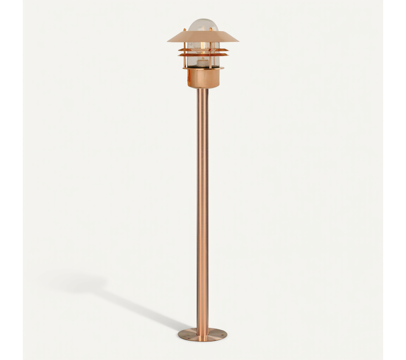 Potelet_ssl Blokhus  Cuivre Cuivre, H.92 - Ip54 - E27 / Extérieur