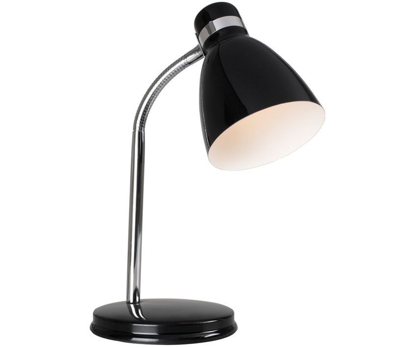 Lampe à Poser Luminaire Cyclone  Métal Noir H. 33 Ip20 -intérieur