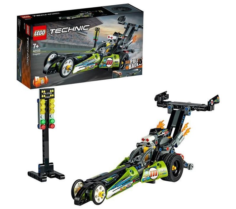 Technic 42103 - Le Dragster