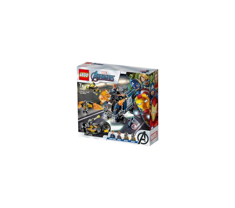 76143 Camion Et Moto Avengers Marvel Super Heroes