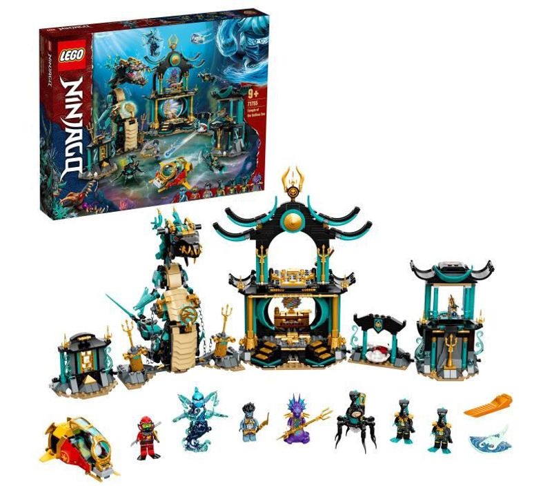 71755 Ninjago Le Temple De La Mer Sans Fin Avec Ninja Kai – Jouet Enfant 9 Ans Et Plus