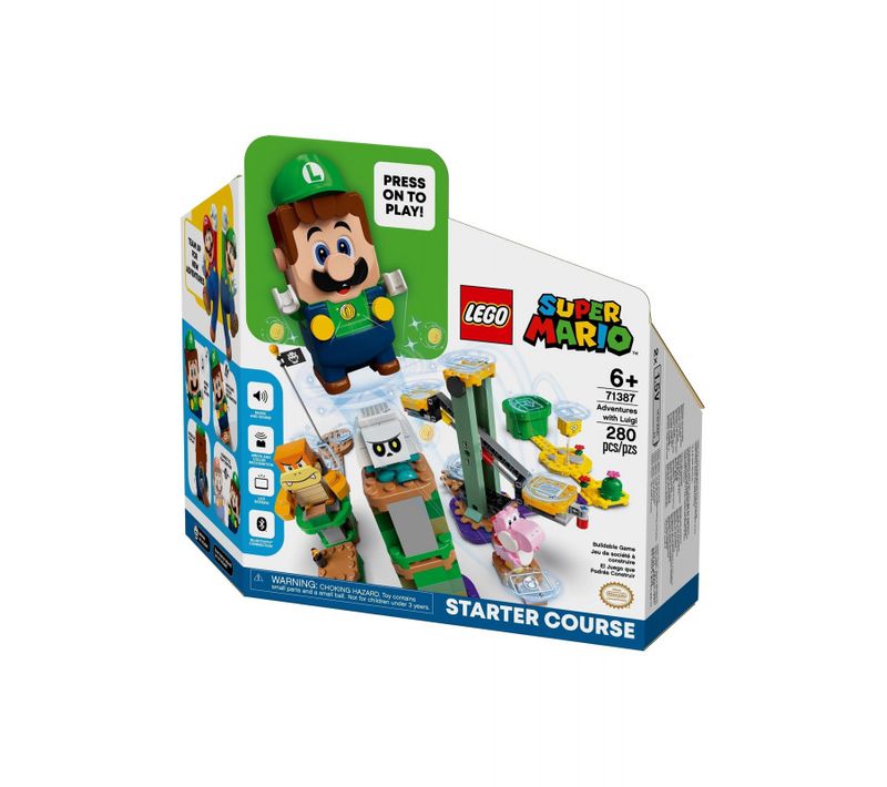 Lego® Super Mario™ 71387 Pack De Démarrage Les Aventures De Luigi