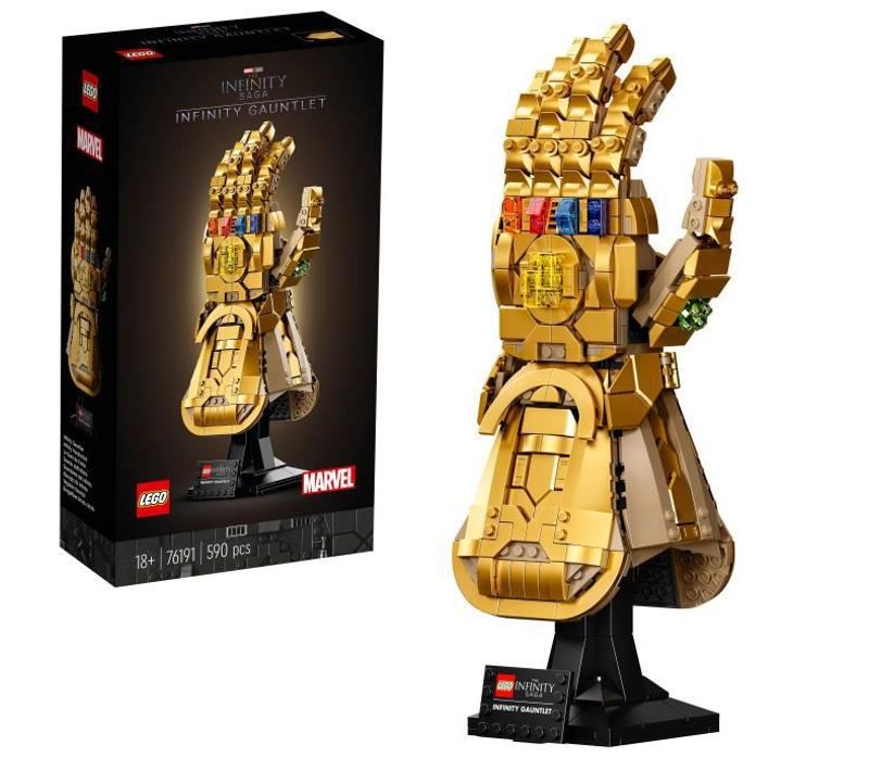 Marvel Le Gant De L'infini –thanos A Construire Pour Adultes, Cadeau, Décoration