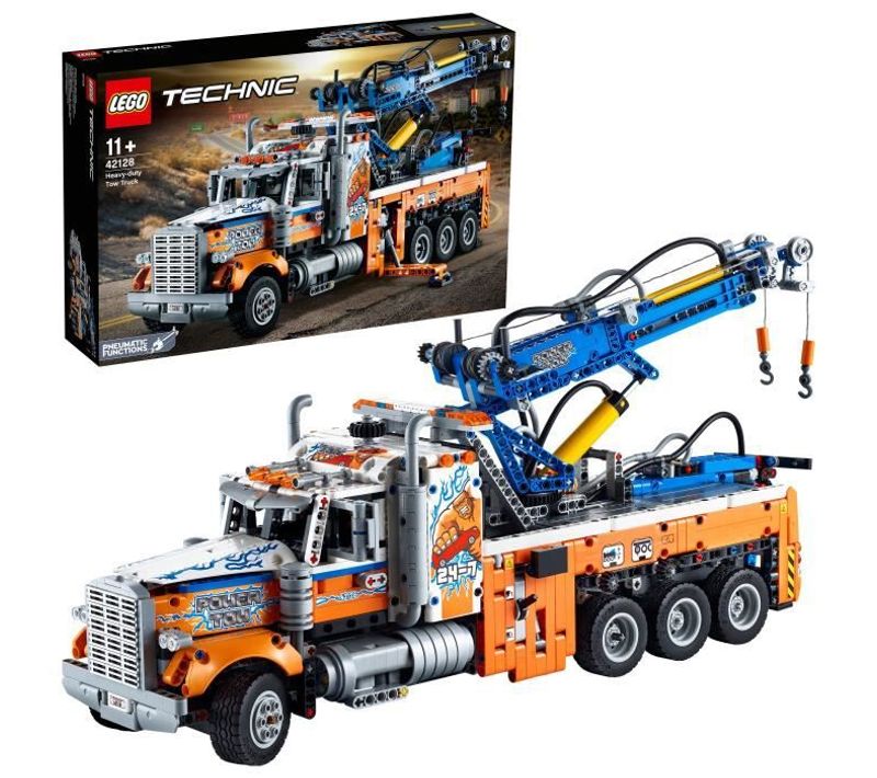 42128 Technic Le Camion De Remorquage Lourd Camion Jouet Avec Grue