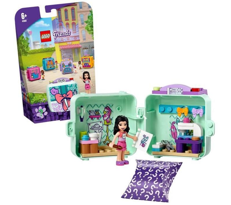Friends Le Cube De Mode D'emma – Série 5 Jouet De Collection Portable Et De Voyage Avec Mini-poupée