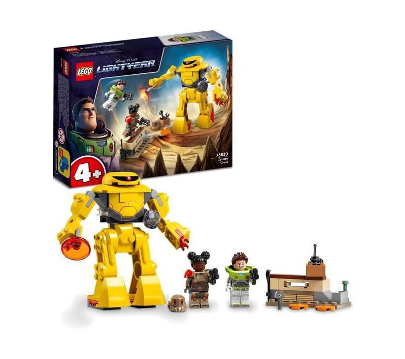 76830 Buzz Leclair De Disney Et Pixar La Poursuite De Zyclops, Vaisseau Spatial Avec Figurine De Ro