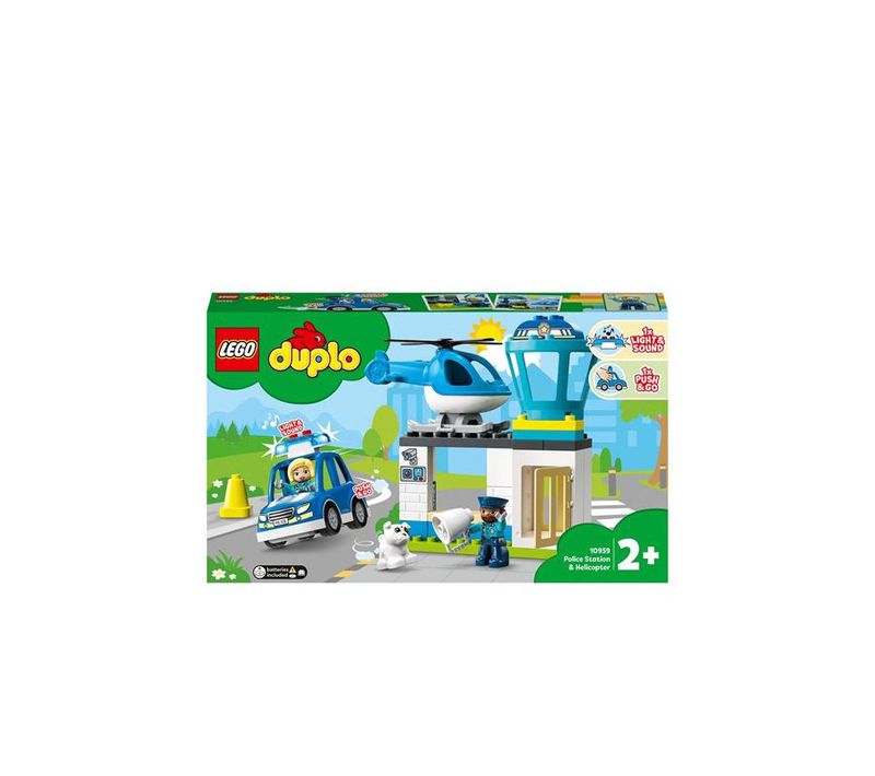 Lego® ® 10959 Le Commissariat Et L'hélicoptère De La Police