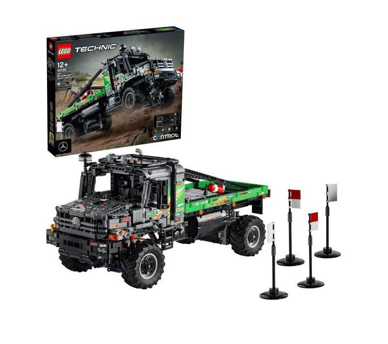 42129 Technic Le Camion Dessai 4x4 Mercedesbenz Zetros, Voiture Telecommandee, Camion Jouet, Contro