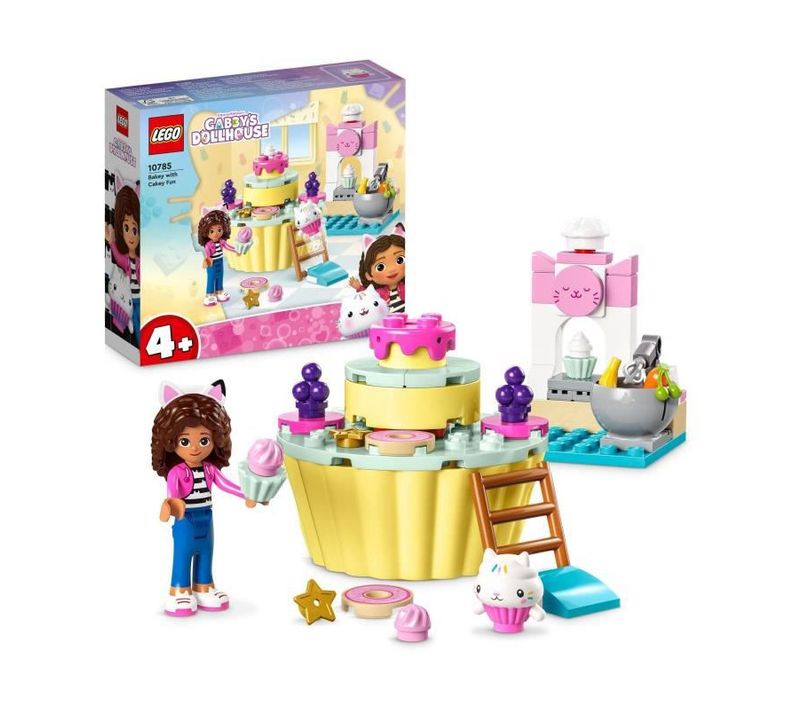 Gabby Et La Maison Magique 10785 Praline Et P'tichou S'amusent, Jouet Avec Figurines Chat
