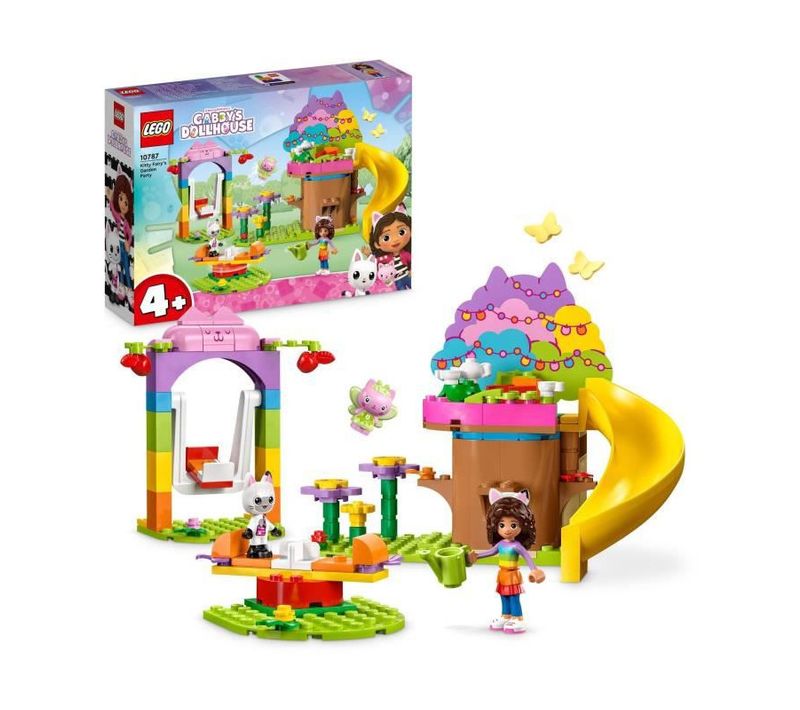 Gabby Et La Maison Magique 10787 La Fete Au Jardin De Fée Minette, Jouet Avec Figurines