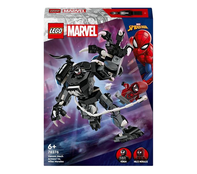 Lego® Marvel 76276 L'armure Robot De Venom Contre Miles Morales