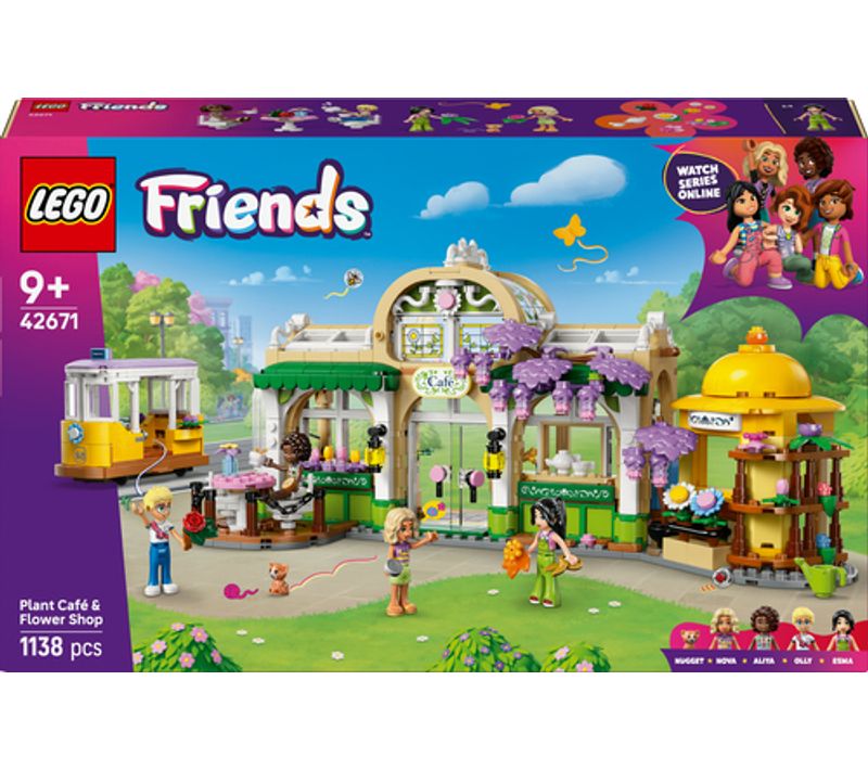 Lego® Friends 42671 Café Des Plantes Et Kiosque à Fleurs