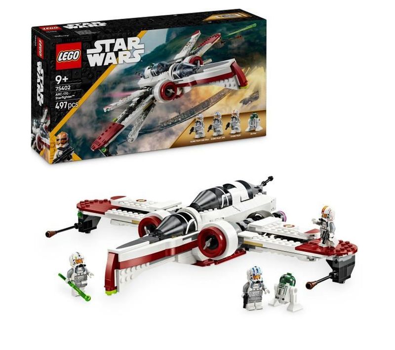 Set De Construction Starfighter Arc-170 75402 Star Wars 497 Pièces