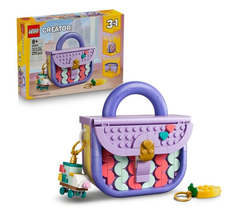Sac Mode 3-en-1 À Construire : Valise Et Boîte De Rangement