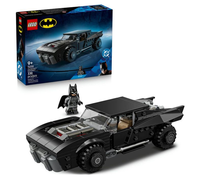The Batman Batmobile – 330 Pièces, Minifigurine, Toit Amovible