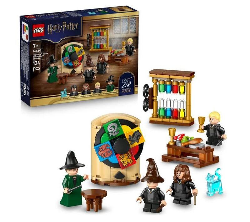 Poudlard — Cérémonie Du Choixpeau, 124 Pièces Et 4 Minifigurines