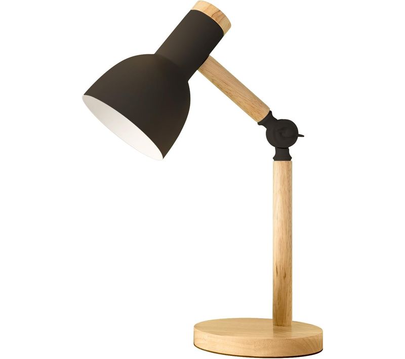 Lampe De Bureau Nordique E27 Lampe De Chevet Décoration Lampe De Table Noir
