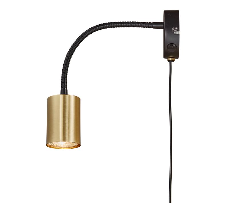 Applique Murale Explore Flex Métal Laiton, H.8 - Ip20 - Gu10 / Intérieur