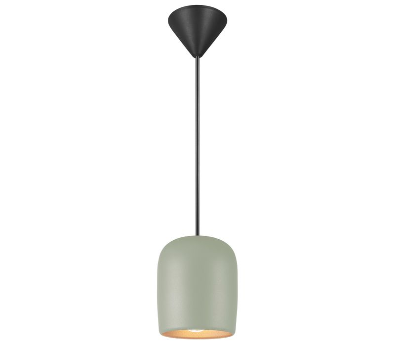 Suspension Luminaire Notti 10 Métal Vert H. 12 Ip20 -intérieur
