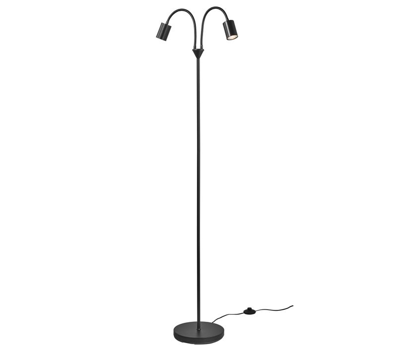 Lampadaire Explore  Métal Noir, H.179.4 - Ip20 - Gu10 / Intérieur
