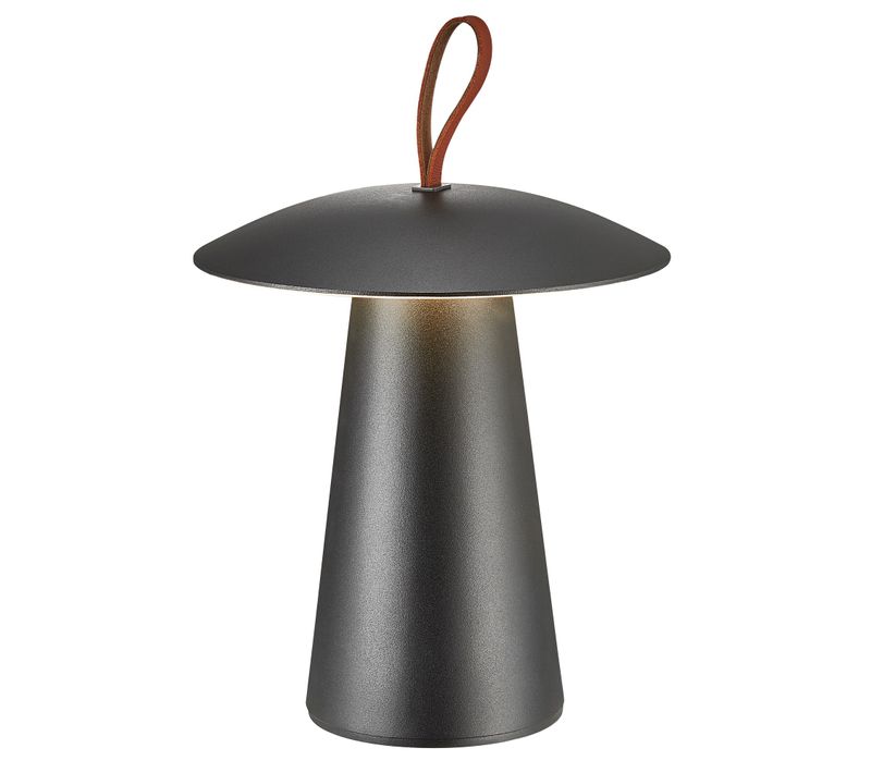 Luminaire Nomade Luminaire Ara Aluminium Noir H. 29,2 Ip54 -extérieur