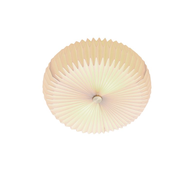 Plafonnier Belloy 40 Papier Blanc, H.21 - Ip20 - E27 / Intérieur