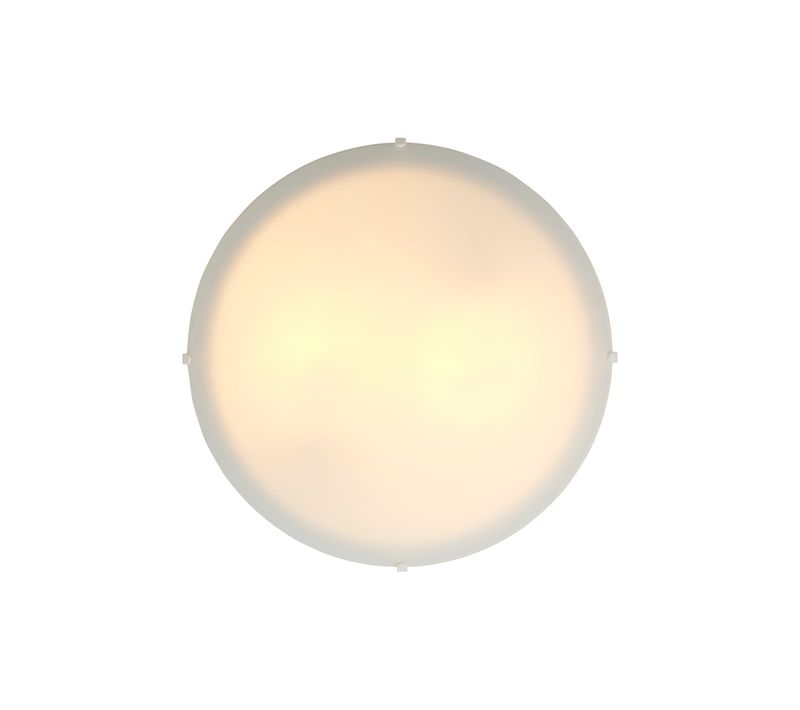 Plafonnier Standard 38 Verrerie Blanc, H.9.9 - Ip20 - E27 / Intérieur