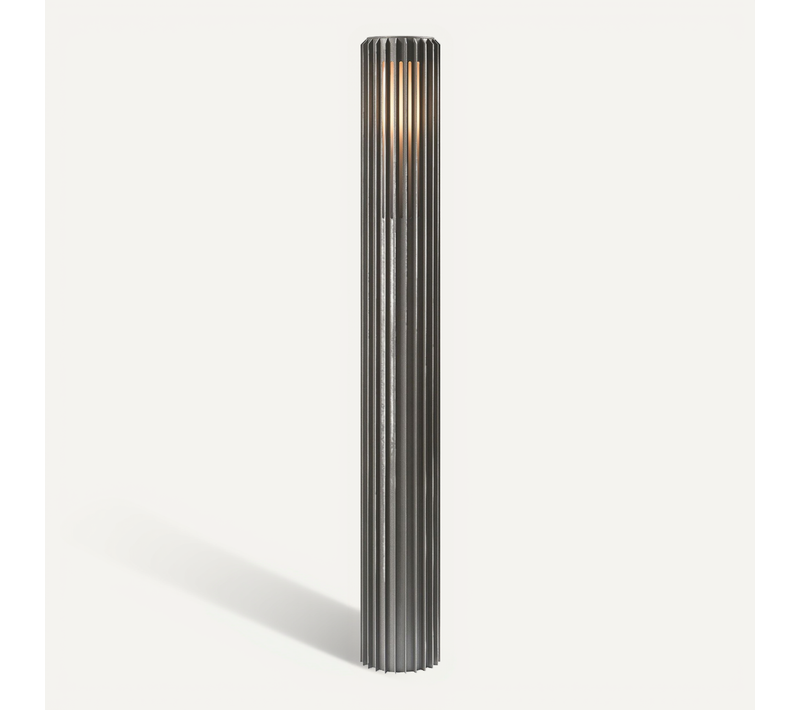 Potelet Luminaire Aludra 95 Aluminium Seaside Anthracite H. 95,4 Ip44 -extérieur