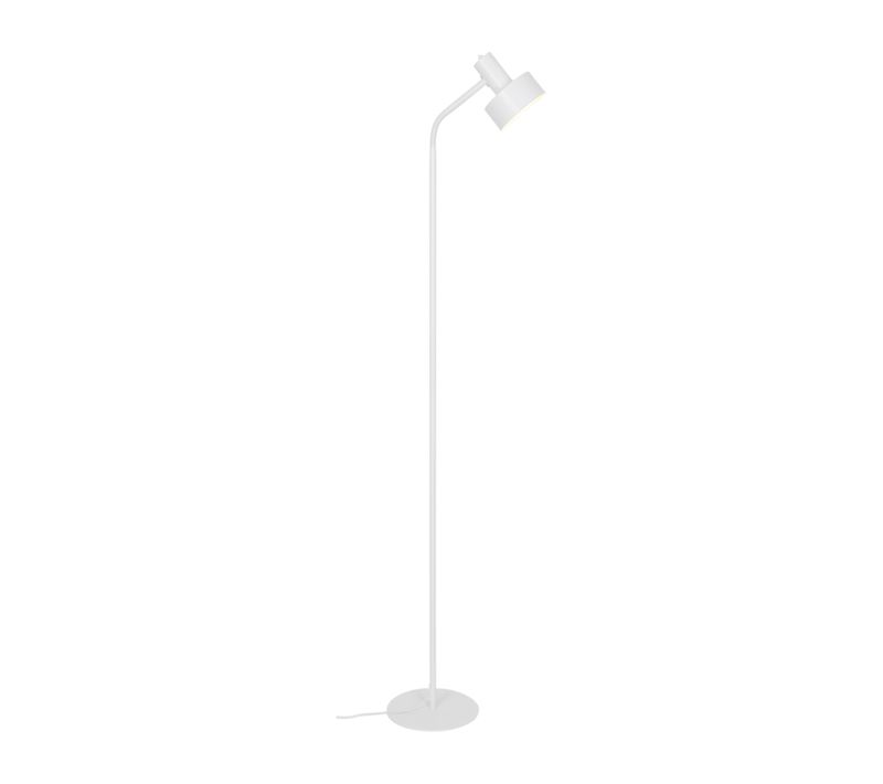 Lampadaire Matis Métal Blanc, H.160 Ip20 E27 / Intérieur