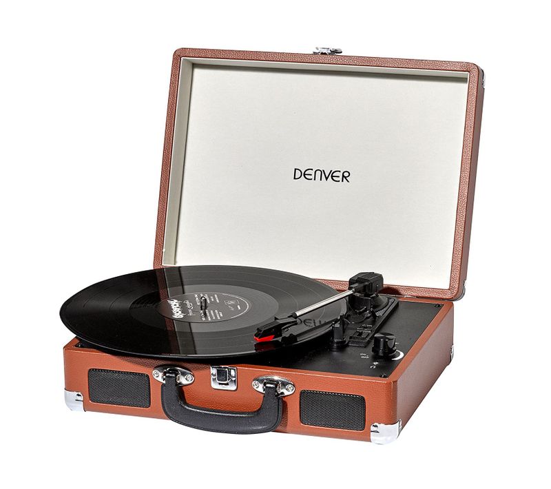Tourne-Disque USB Marron