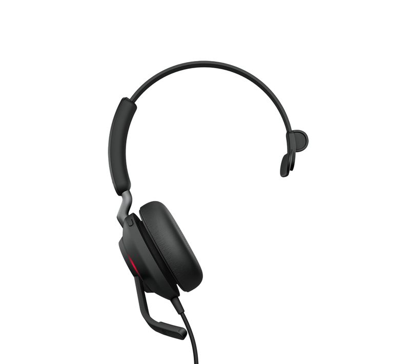 Casque Micro Filaire Evolve2 40, Uc Mono Noir