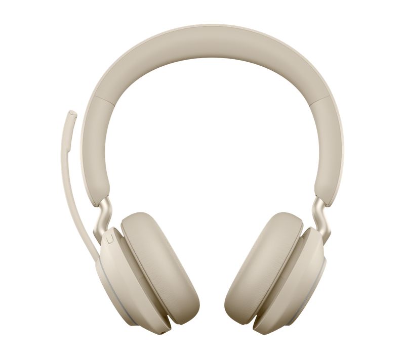 Casque Micro Bluetooth Evolve2 65, Ms Stereo Beige